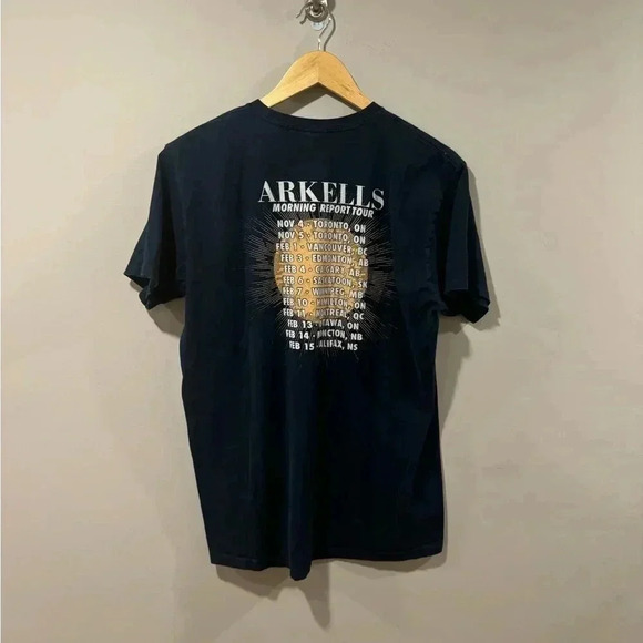 The Arkells Morning Report Tour Concert Shirt - Picture 2 of 5
